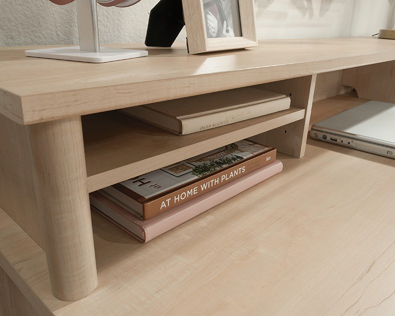 Sauder Whitaker Point Desktop Hutch Organizer - Natural Maple