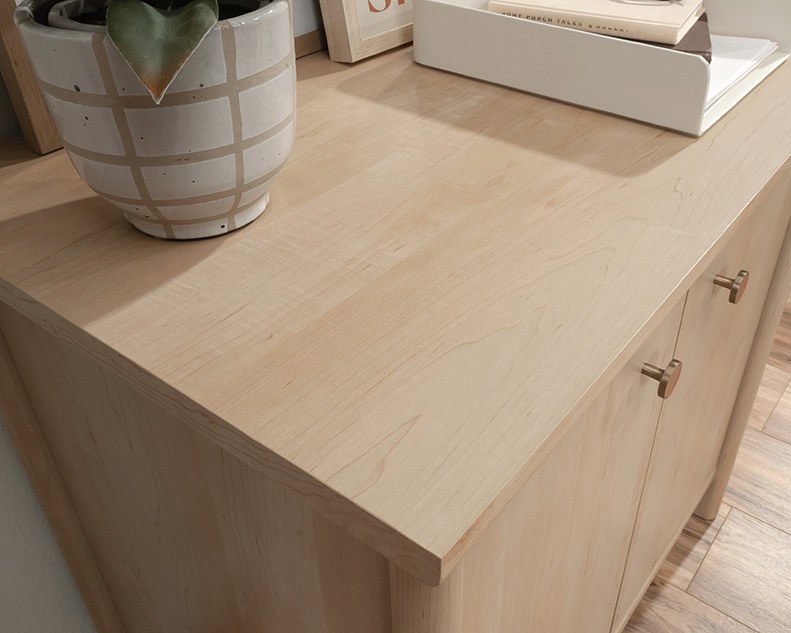 Sauder Whitaker Point 2-Door Storage/Base Cabinet - Natural Maple