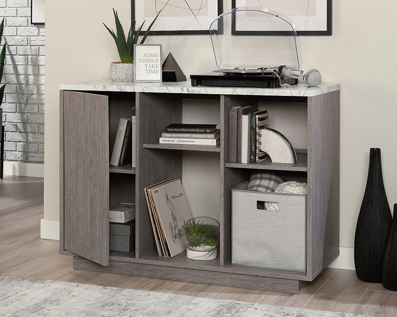 Sauder Accent Storage Cabinet with Door - Ashen Oak