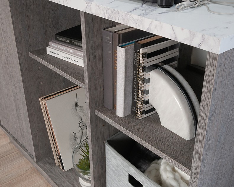 Sauder Accent Storage Cabinet with Door - Ashen Oak