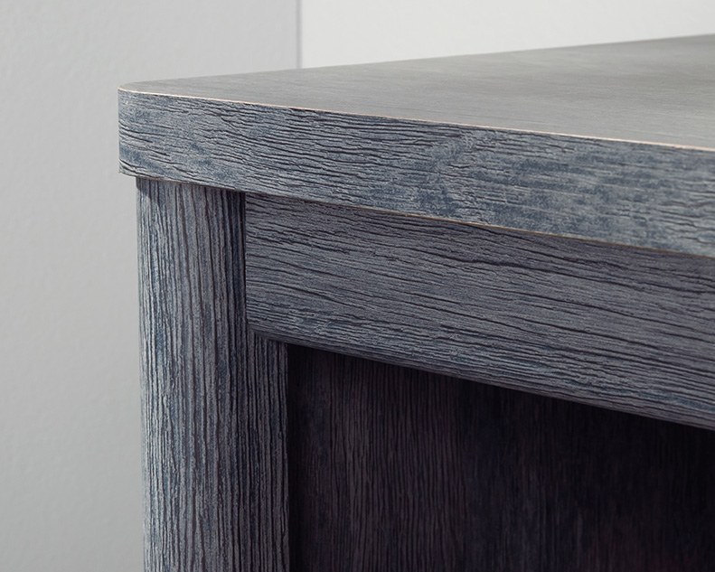 Sauder Cubby Storage Bookcase - Denim Oak