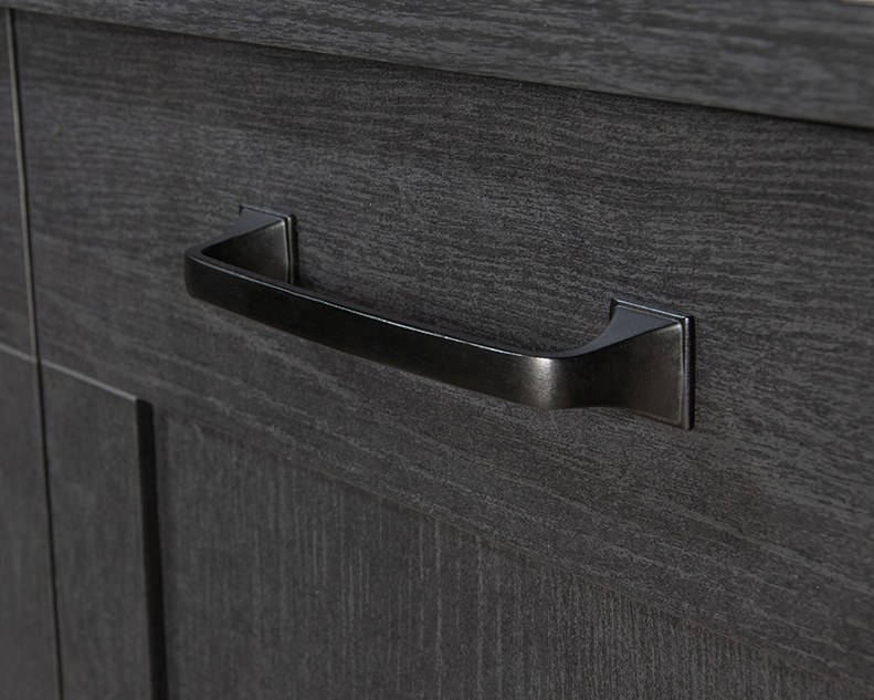 Sauder Select 3-Door Storage Cabinet - Raven Oak