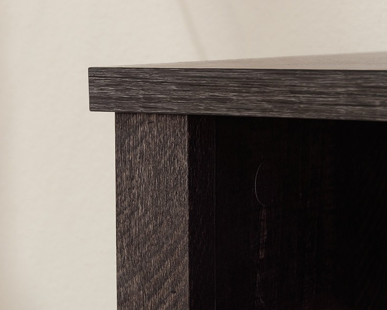 Sauder Select Cubby Storage Bookcase - Blade Walnut