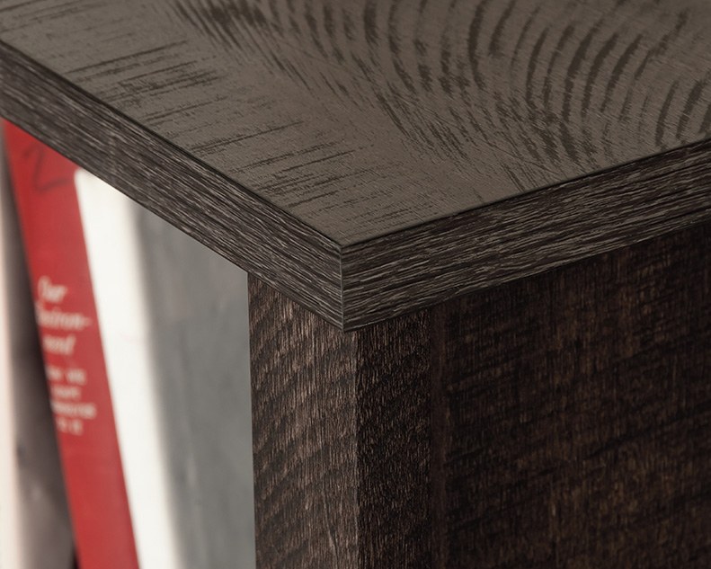 Sauder Select Cubby Storage Bookcase - Blade Walnut