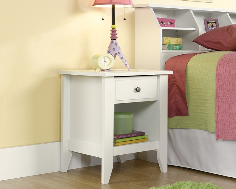 Sauder Shoal Creek Night Stand - Soft White