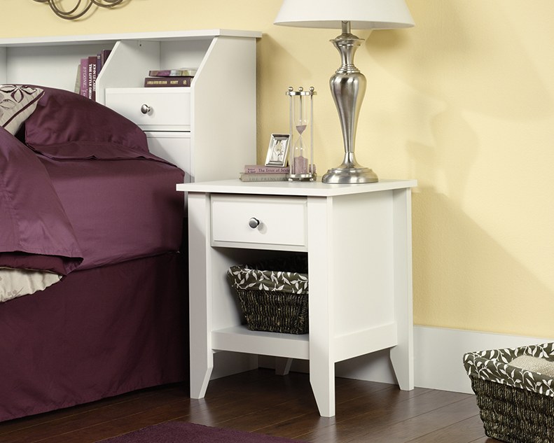 Sauder Shoal Creek Night Stand - Soft White