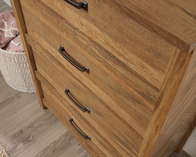 Sauder Cannery Bridge 4-Drawer Chest - Sindoori Mango