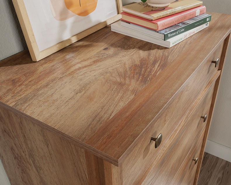 Sauder River Ranch 4-Drawer Dresser Chest - Sindoori Mango