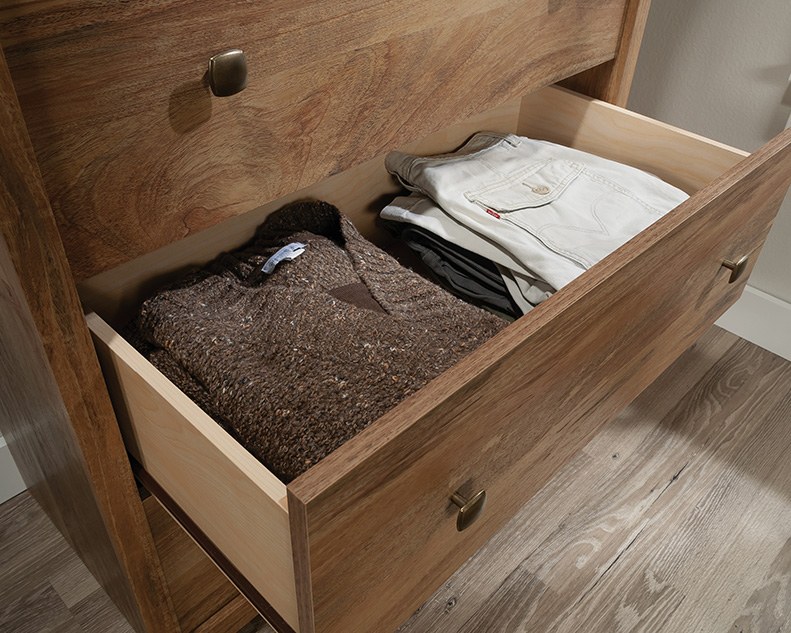 Sauder River Ranch 4-Drawer Dresser Chest - Sindoori Mango