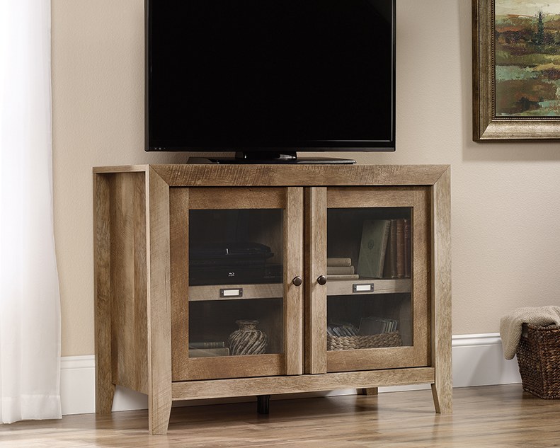 Sauder Display Cabinet - Craftsman Oak