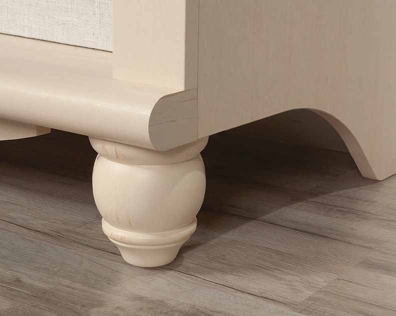 Sauder Harbor View Library - Antiqued White