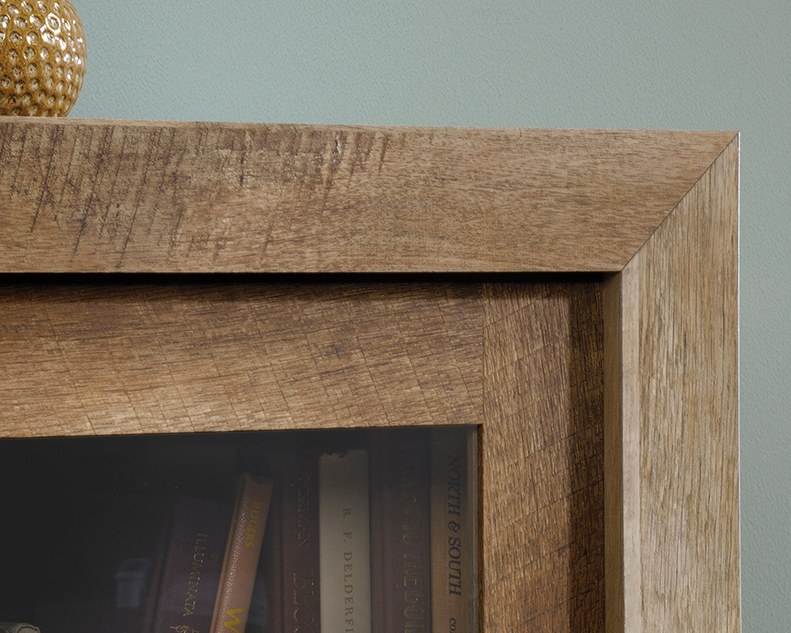 Sauder Display Cabinet - Craftsman Oak