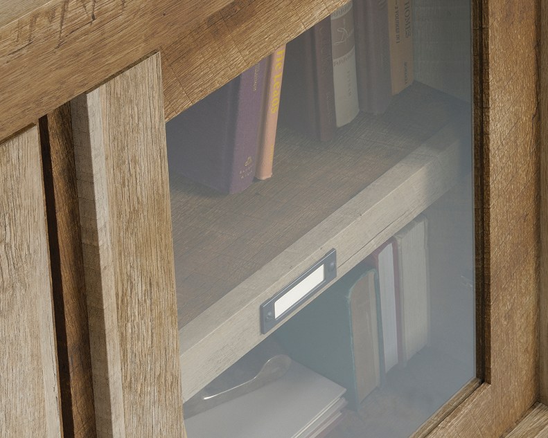 Sauder Display Cabinet - Craftsman Oak