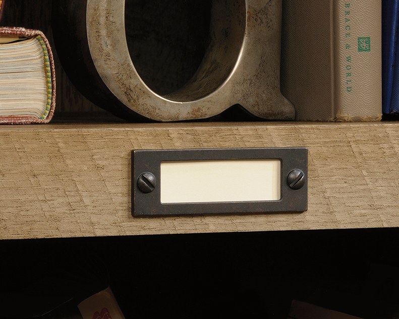 Sauder Display Cabinet - Craftsman Oak