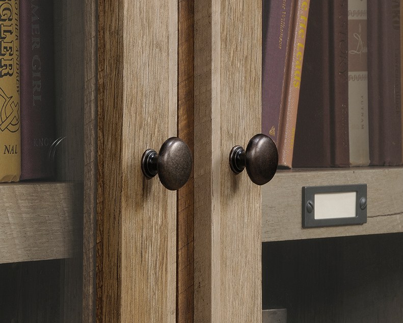 Sauder Display Cabinet - Craftsman Oak
