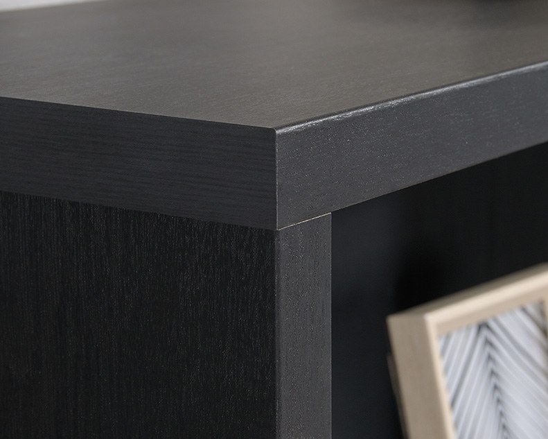 Sauder Select 3-Shelf Display Bookcase - Raven Oak