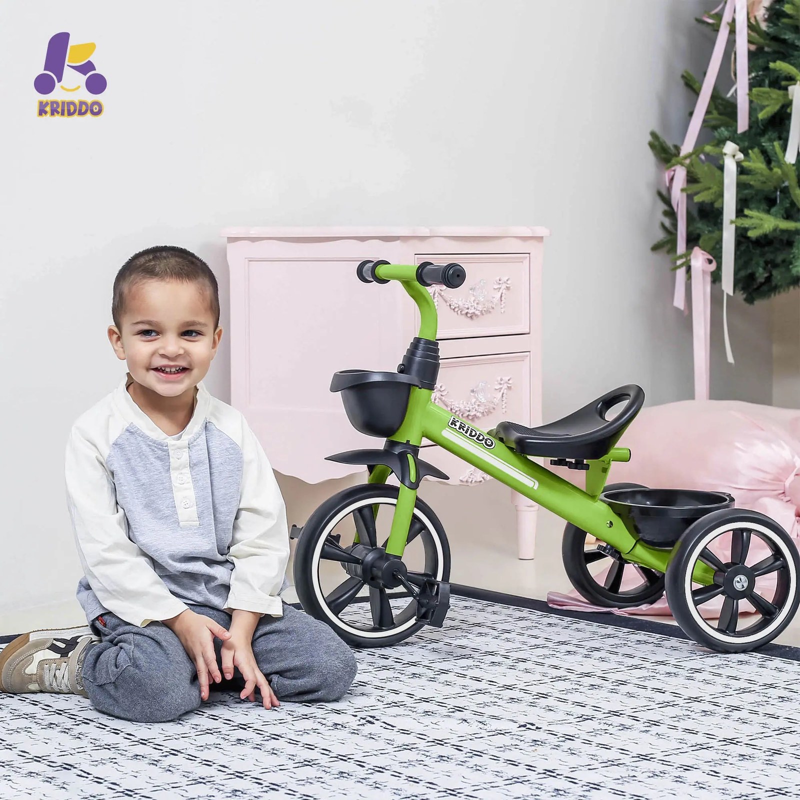 Kriddo Classic Kids Tricycle