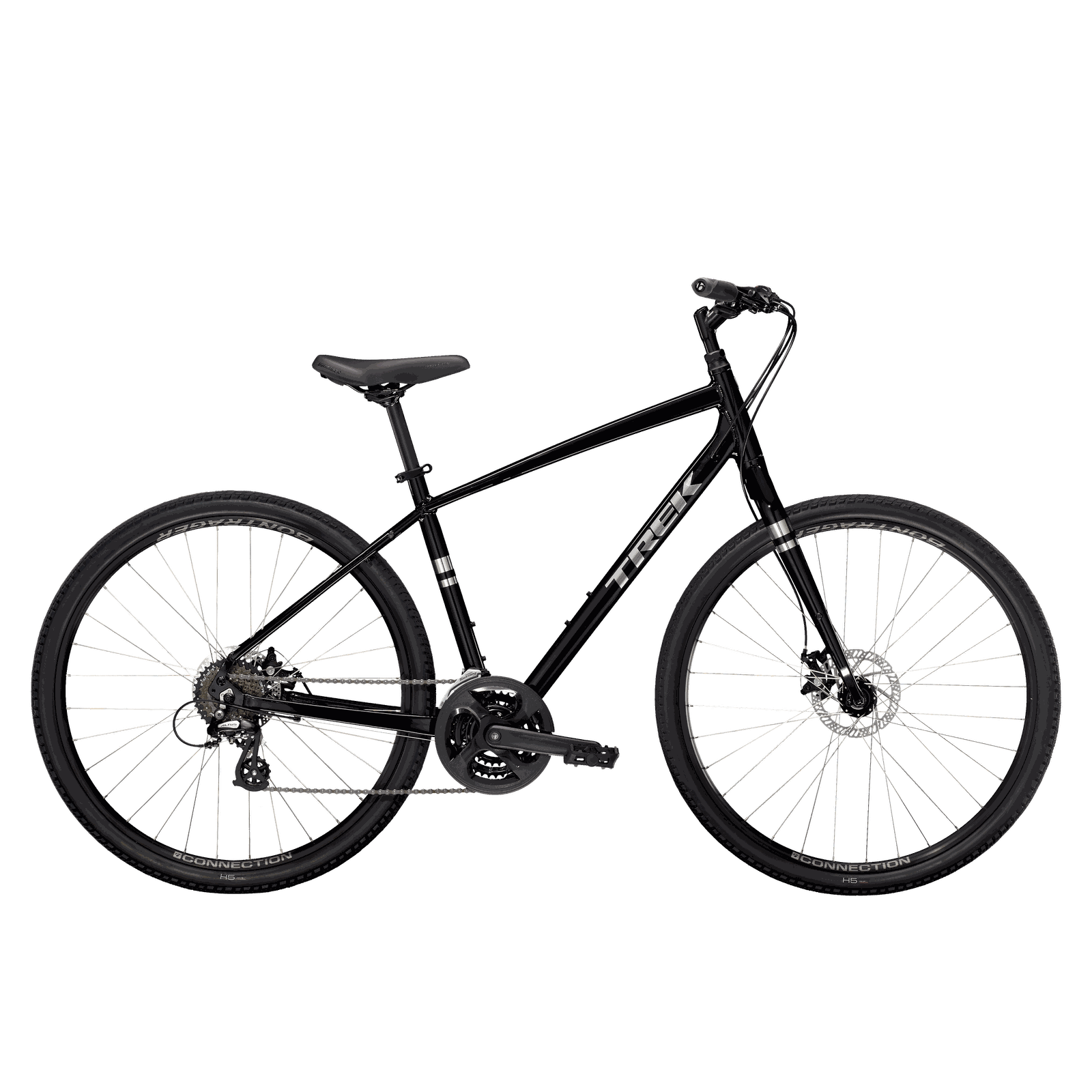 Trek Verve 1 Disc Gen 4 Hybrid Bike - M - Black