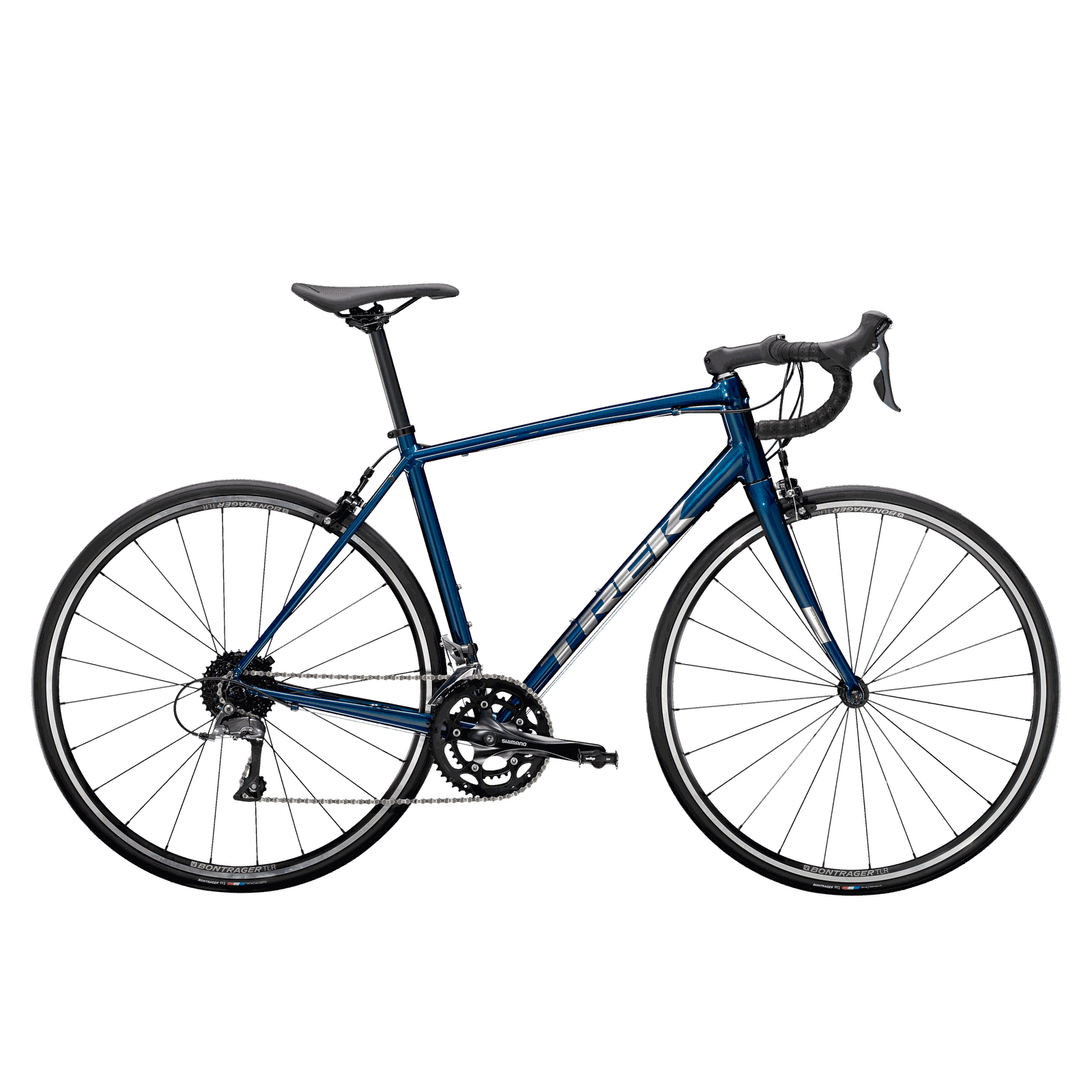 Trek Domane AL 2 Rim Road Bike - 54 cm - Blue / Matte Black