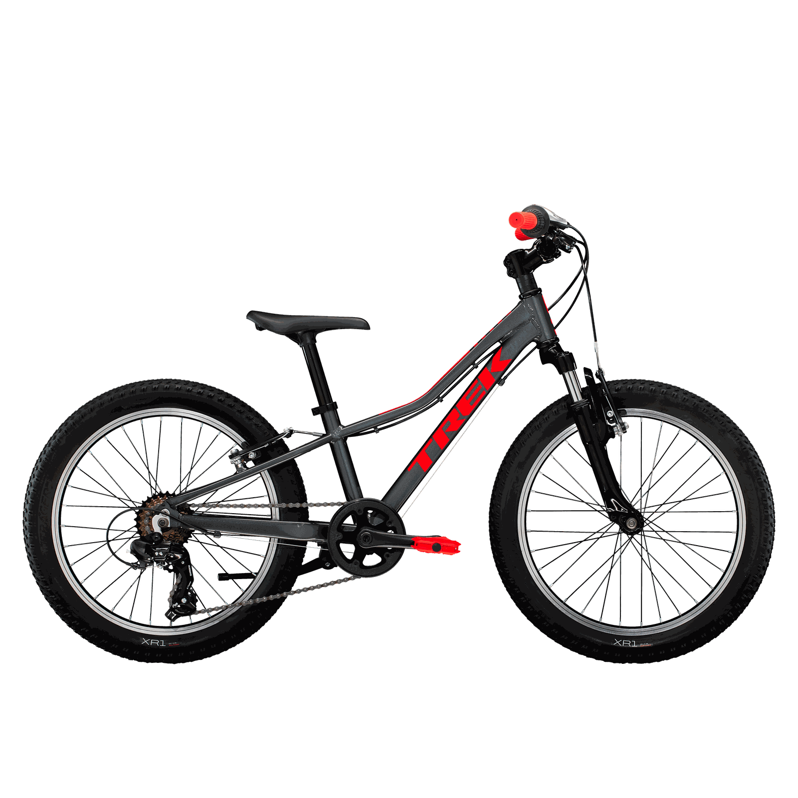 Trek Precaliber 20 7-Speed Kids Bike - One Size - Light Gray