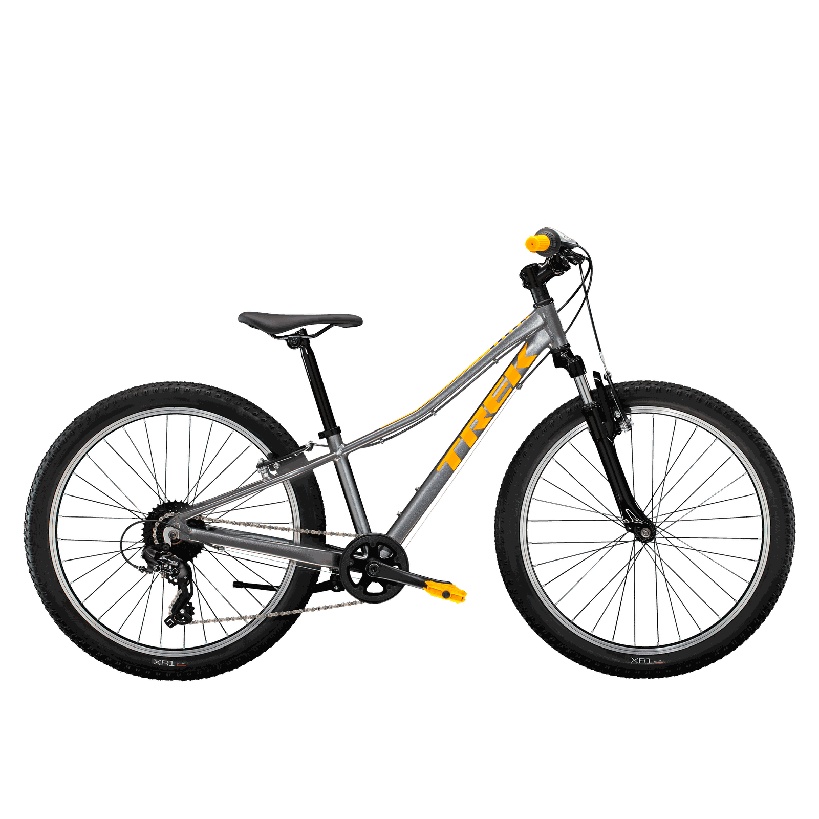 Trek Precaliber 24 8-Speed Suspension Kids Bike - One Size - Black
