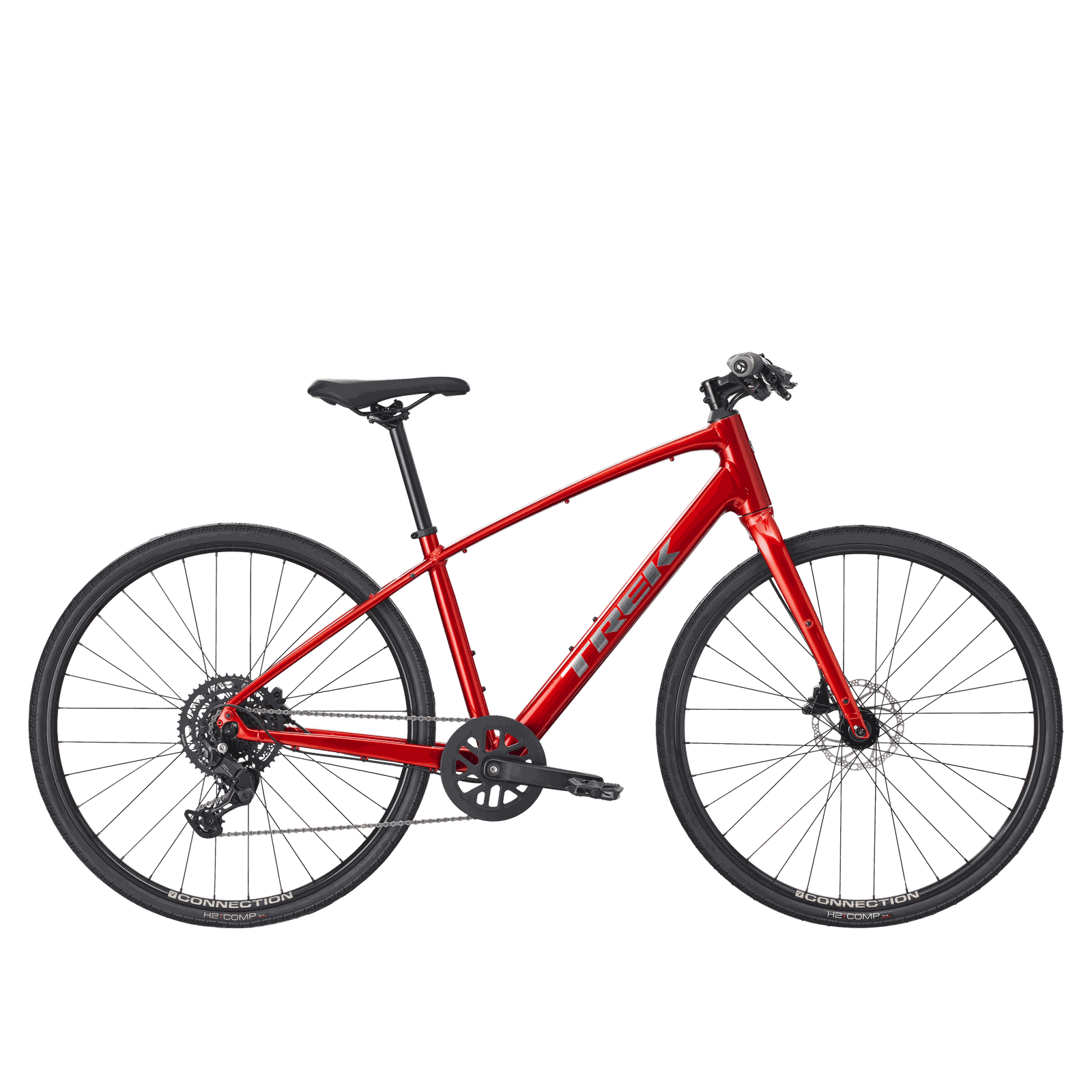 Trek FX 2 Gen 4 Hybrid Bike - XL - Red