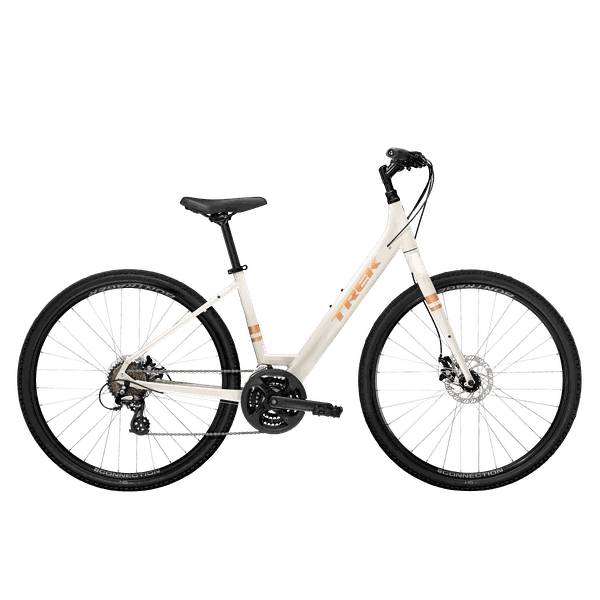 Trek Verve 1 Disc Lowstep Gen 4 Hybrid Bike - M - White