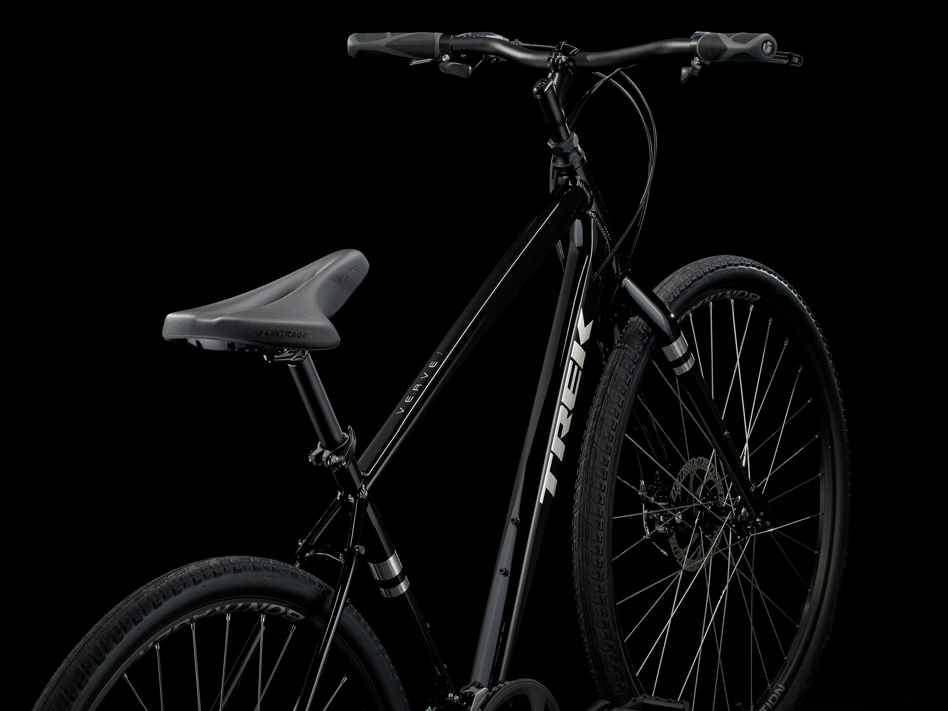 Trek Verve 1 Disc Gen 4 Hybrid Bike - S - Black