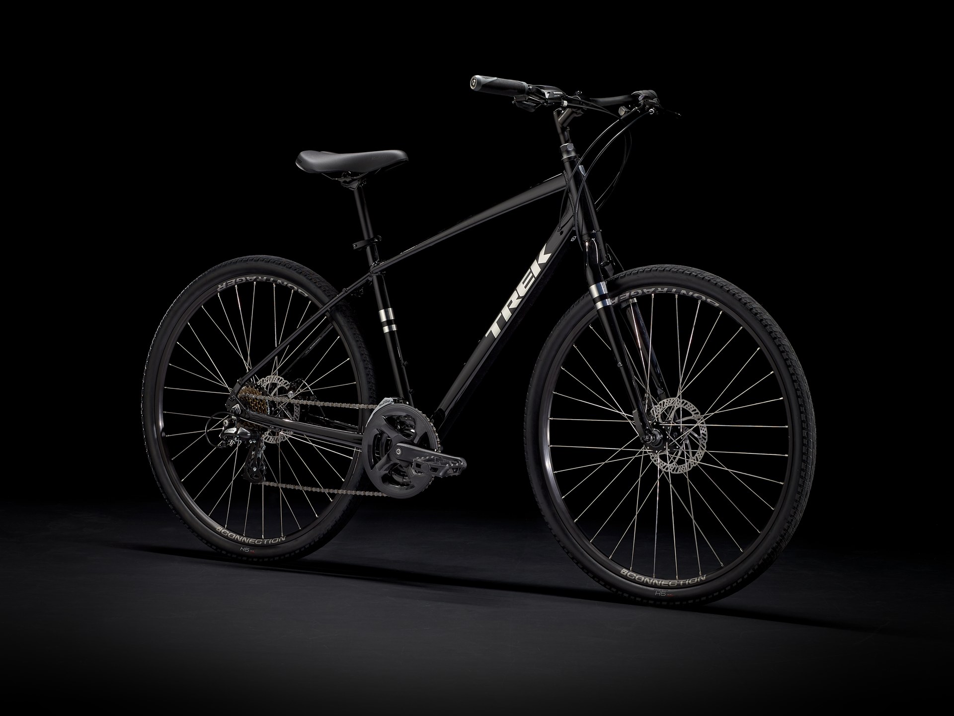 Trek Verve 1 Disc Gen 4 Hybrid Bike - M - Black