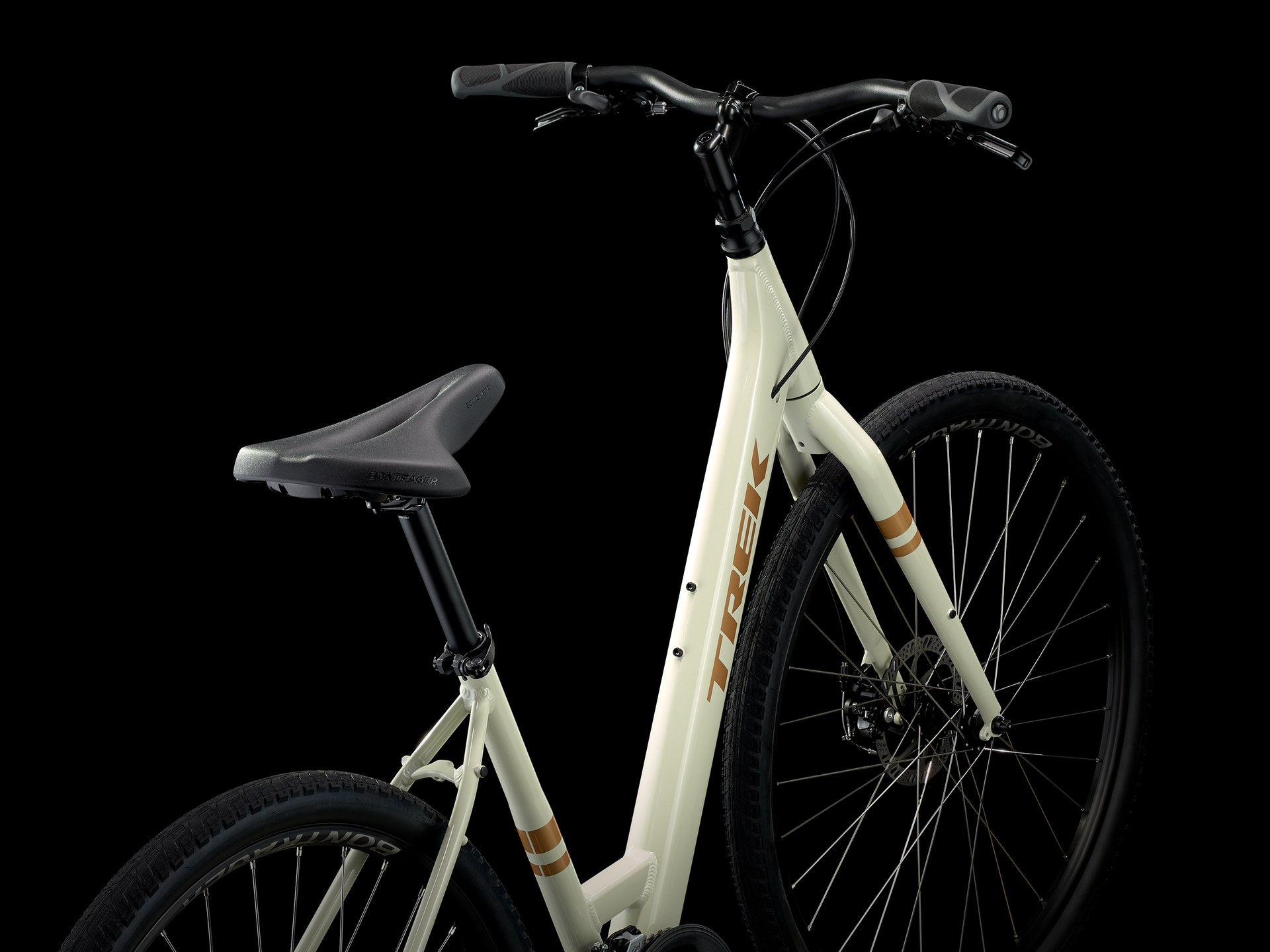 Trek Verve 1 Disc Lowstep Gen 4 Hybrid Bike - M - White