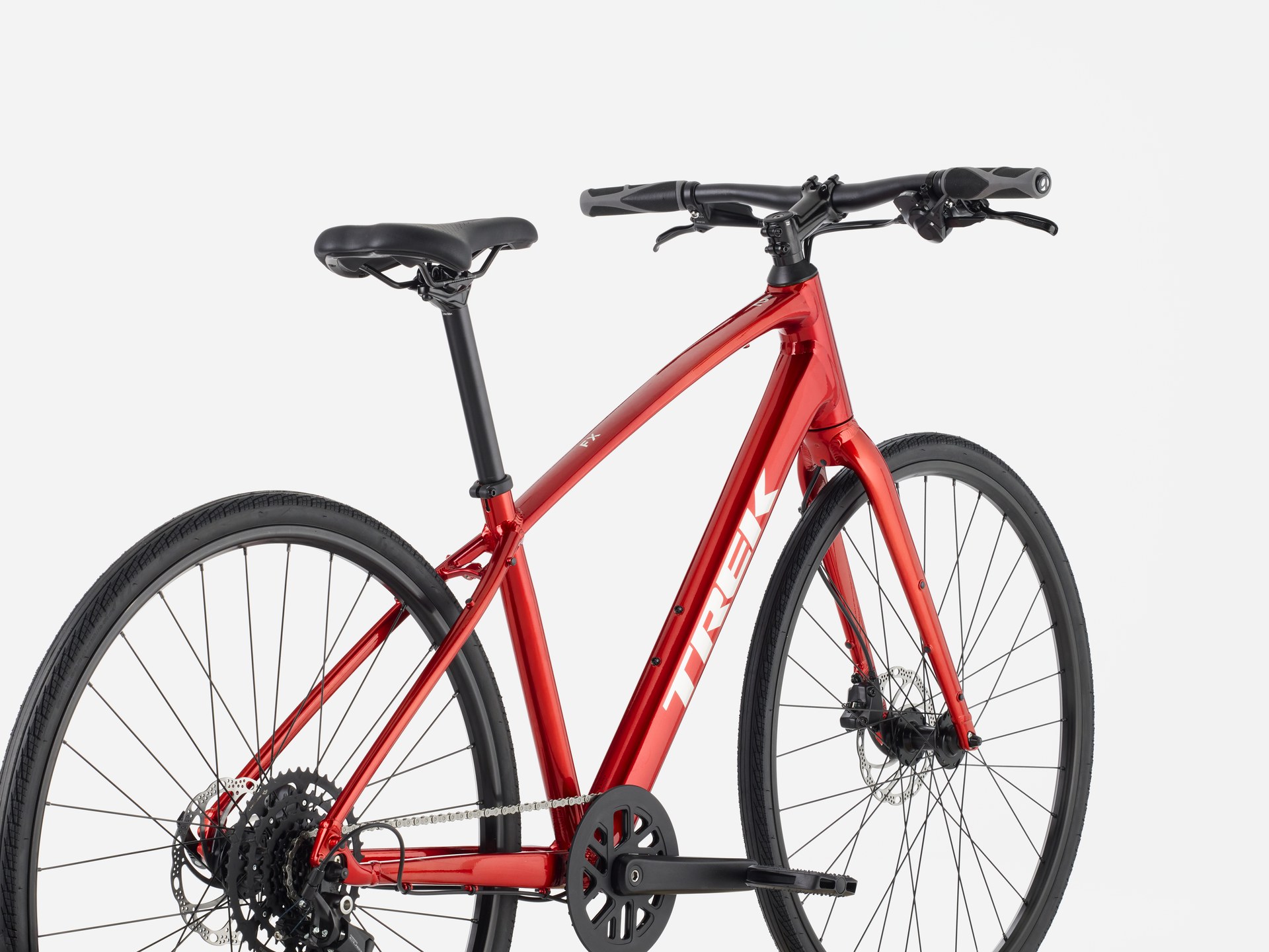 Trek FX 2 Gen 4 Hybrid Bike - XL - Red