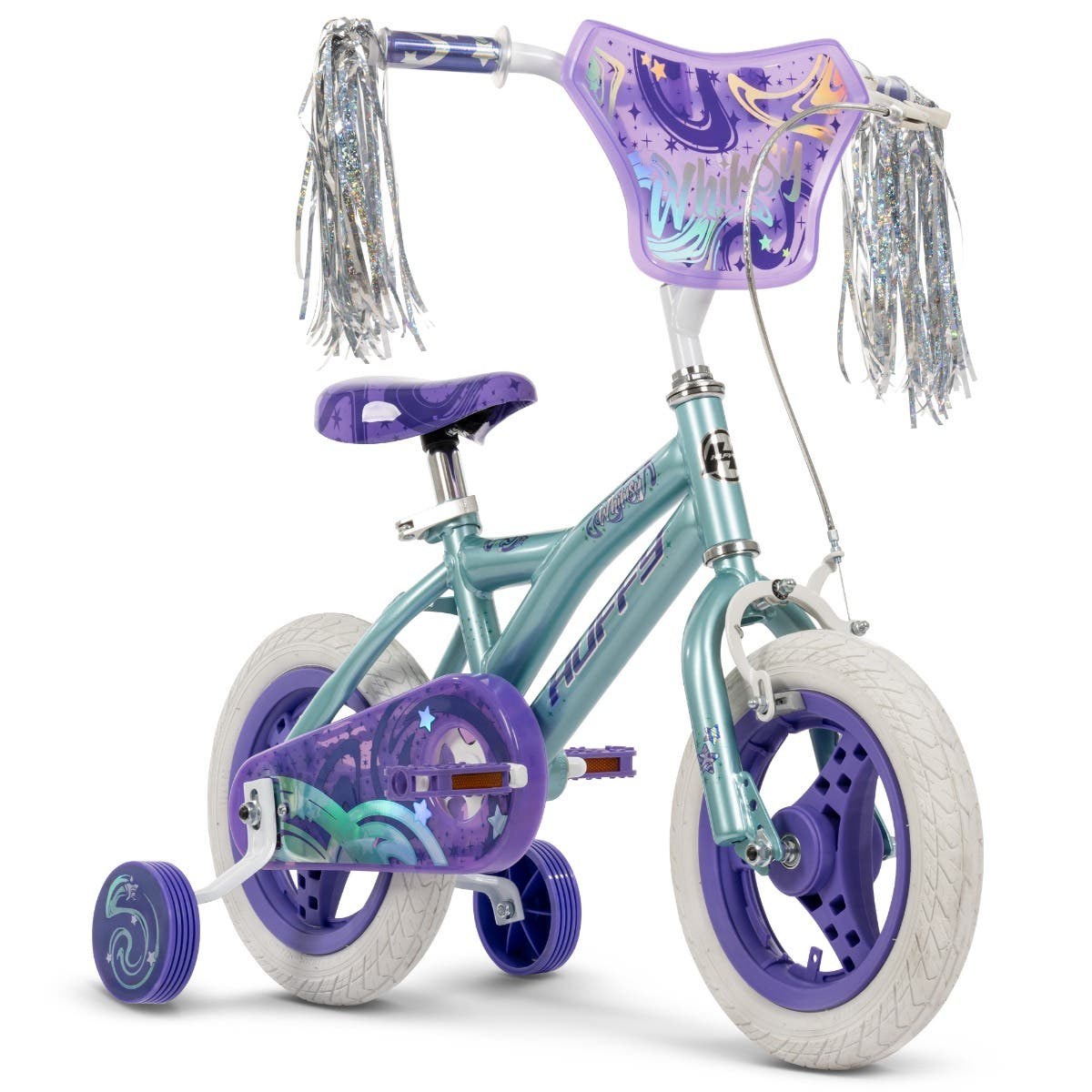 Huffy Whimsy Girls' Bike, 12-Inch, Blue