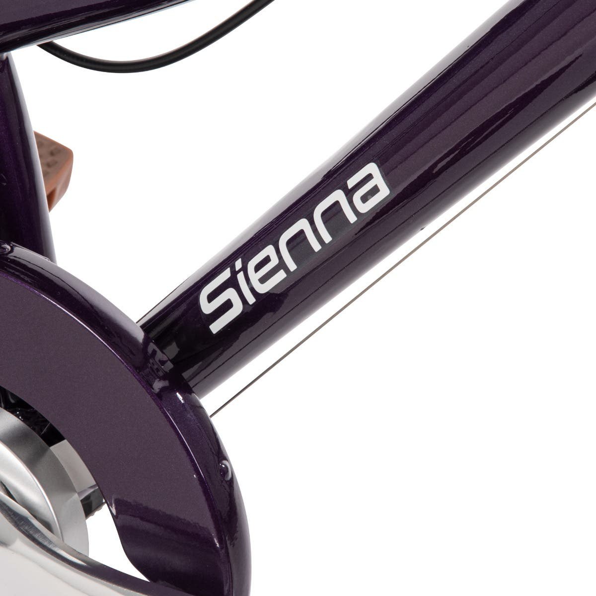 Huffy Sienna Comfort Bike, 24-Inch, Purple