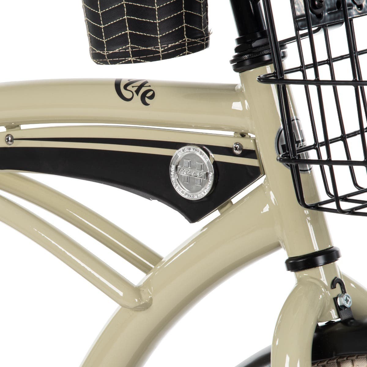 Huffy Deluxe Beach Cruiser, 26-Inch, Cream