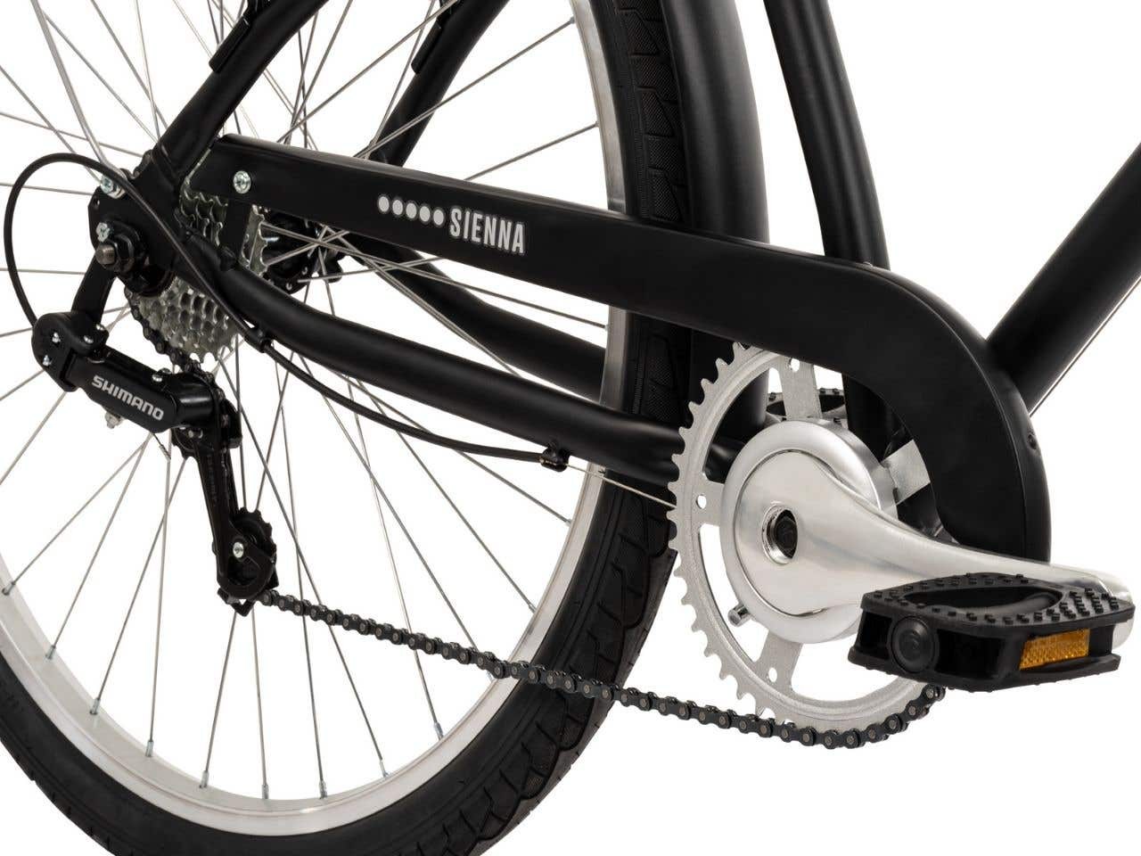 Huffy Sienna Comfort Bike, 27.5-Inch, Black