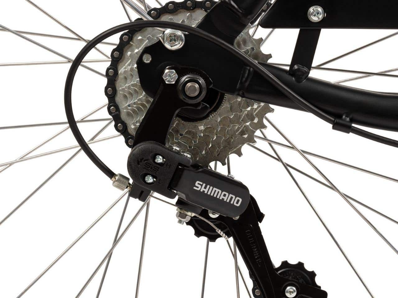 Huffy Sienna Comfort Bike, 27.5-Inch, Black