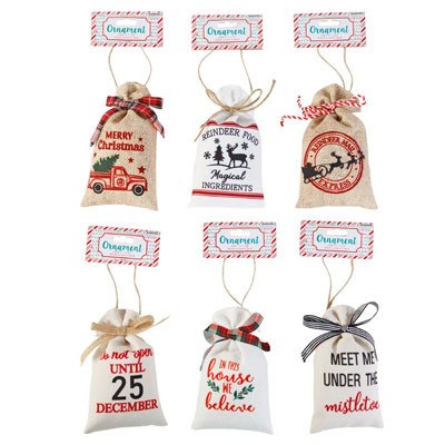 Christmas Santa Sack Ornament