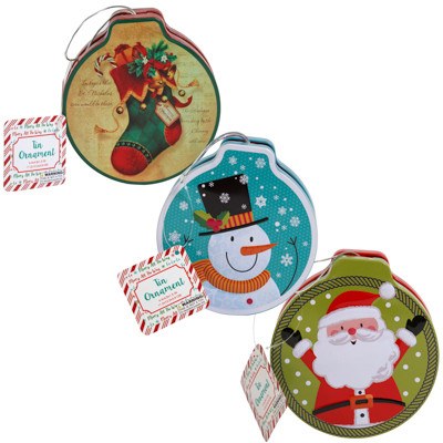Christmas Tin Hanging Ornament