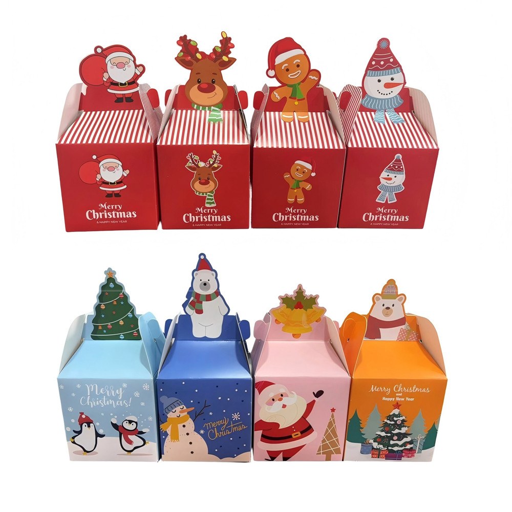 Christmas Treat Boxes - 4 Pack