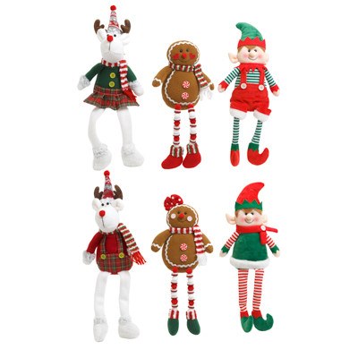 Christmas Shelf Sitter with Dangling Legs