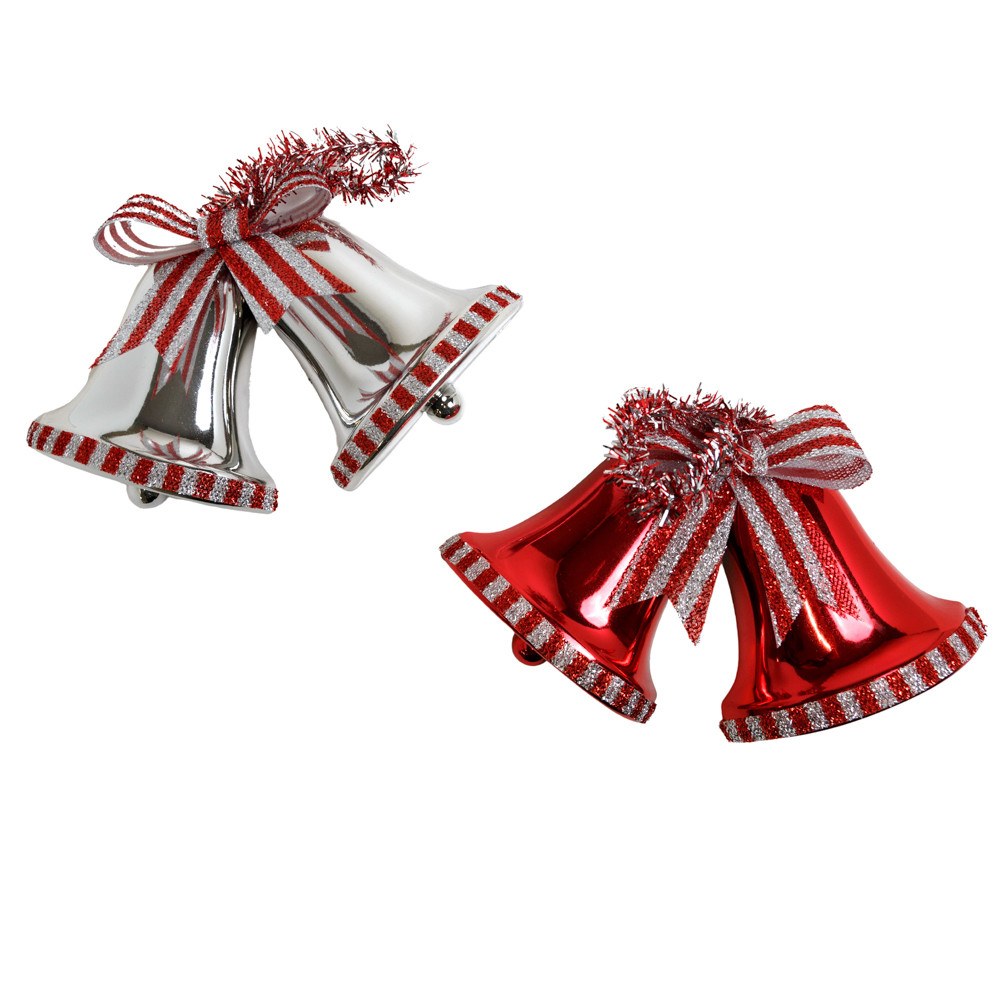 Christmas Hanging Bells with Bow