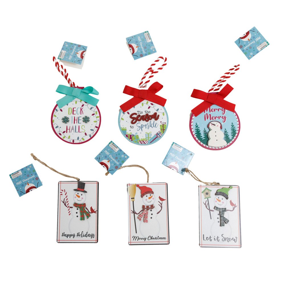 MDF Christmas Hanging Ornament
