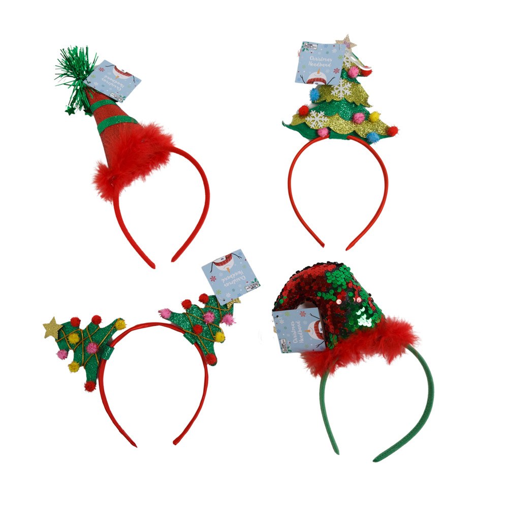 Christmas Tree or Elf Headband