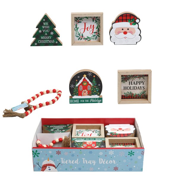 Christmas Decoration for a Tiered Tray