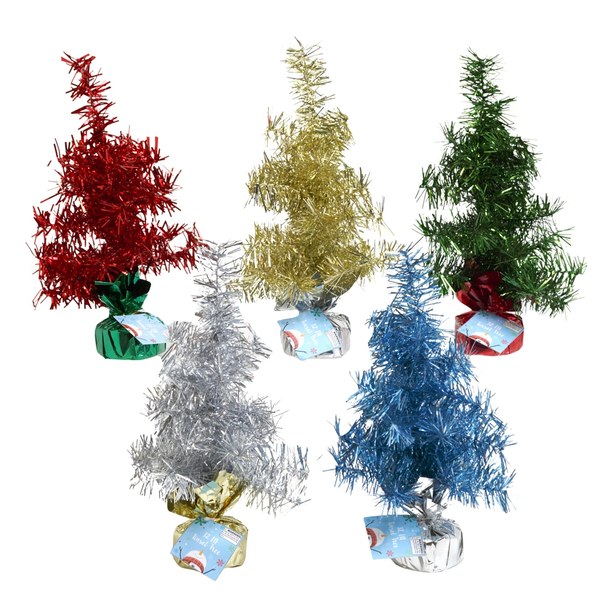 Tinsel Christmas Tree - 12 in