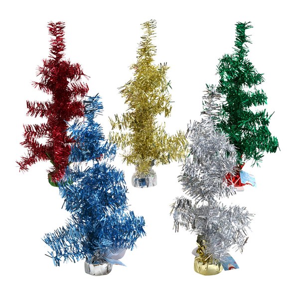 Tinsel Christmas Tree - 18 in