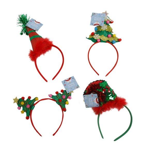 Christmas Tree or Elf Headband