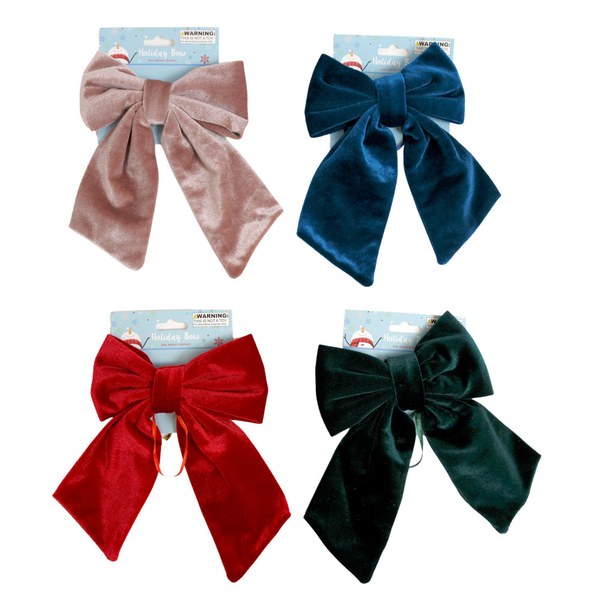 Velvet Christmas Bow