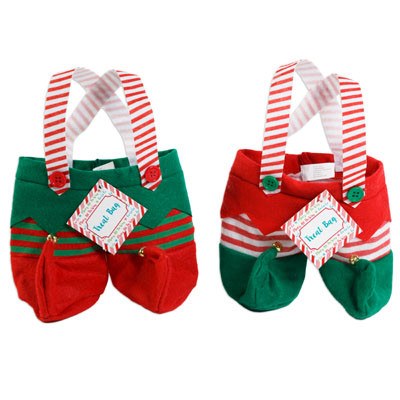 Elf Pants Christmas Treat Bag