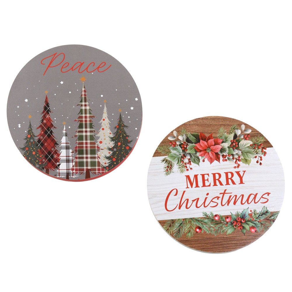 Christmas Round Footed Display Stand